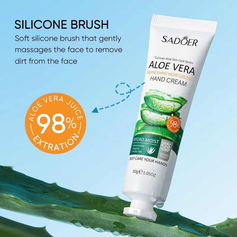Moisturizing and Nourishing Aloe Vera Hand Cream - Provide Intensive Hydration and Care, Restore Hands' Softness and Smoothness