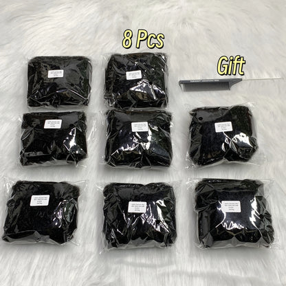 1Pc/30g Hair No Weft Brazilian Afro Kinky Curly Human Hair Bulk Remy Bulk for Braiding Extensions Natural Hai for Locs Braids