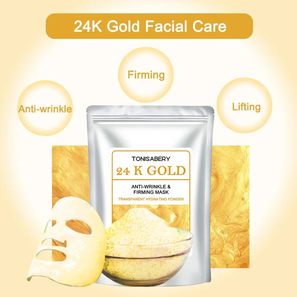 DIY SPA Beauty Salon Home Use Whitening Rose Gold Peel Off Facial Soft Hydro Mask Powder Face Mask Skin Care