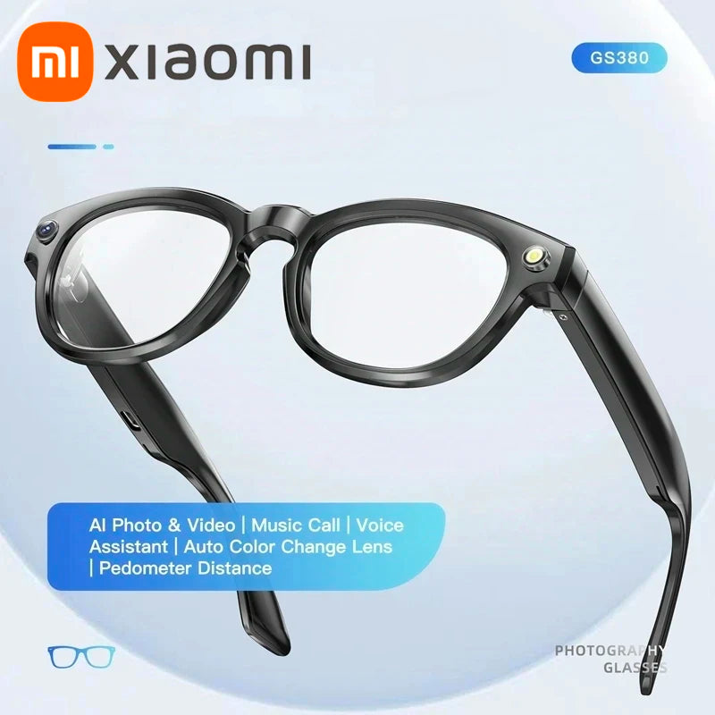 Xiaomi Smart Glasses Mini Camera 200W Pixel for Photography Video Recording Bluetooth Music Playing Gradient Sunglasses