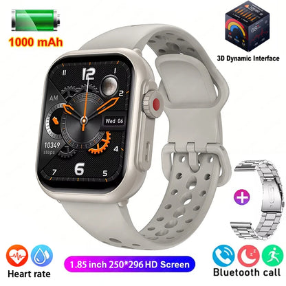 Smart Watch Ultra 2 SE Men Women 1000mAh AMOLED Heart Rate 100+Sport Bluetooth Call GPS Track Waterproof Smart Watch For Apple
