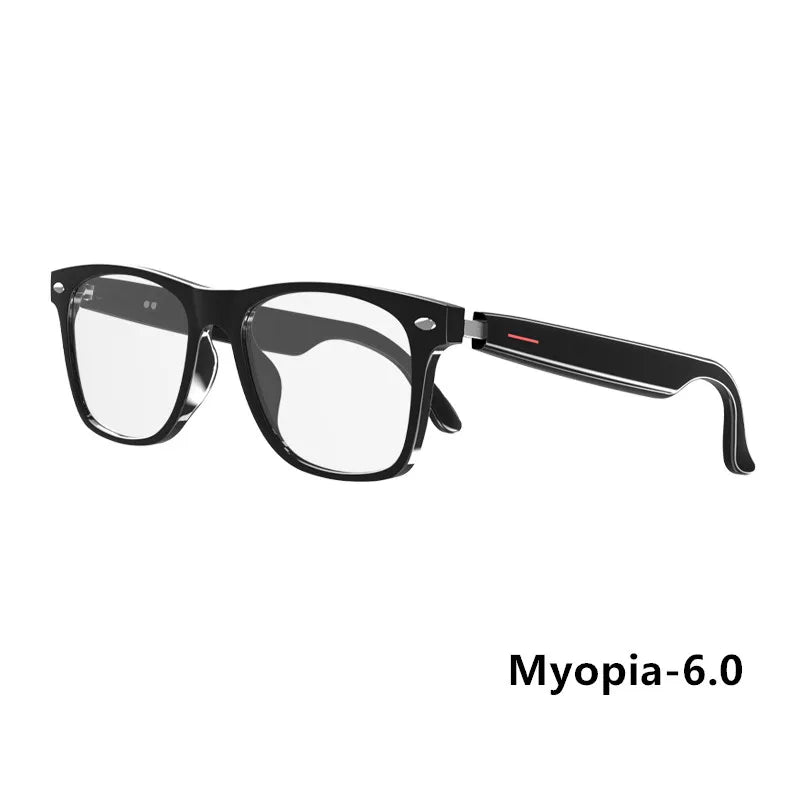 AI Smart Glasses Prescription Custom Lenses Bluetooth Call Map Navigation Voice Assistant Listen Song Translate Language Glasses