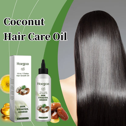 Coconut Hair Care Oil Natural Plant Essence Deeply Nourishe Hair Scalp Reduce Hair Breakage Improve Dryness Moisturize Hair Oil