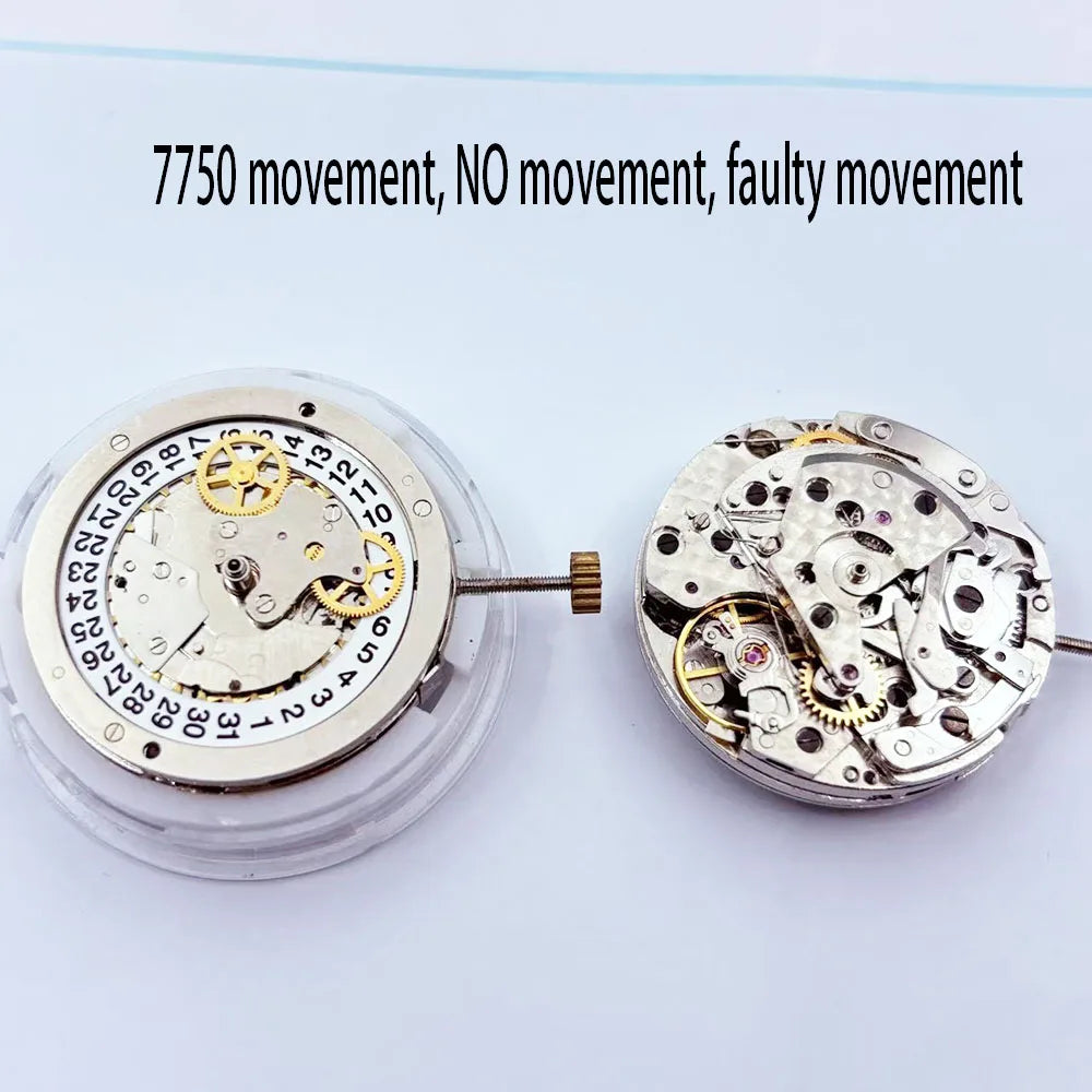 Watch accessories China Dandong 7750 movement, NO sport, faulty movement