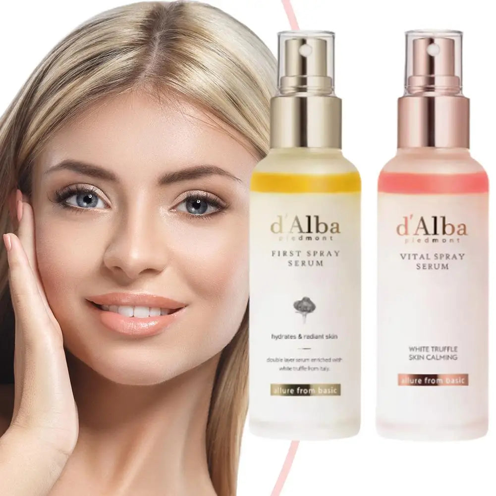 D'Alba Hyaluronic Acid Nicotinamide Face Essence Replenishment Moisturize Shrink Pore Brighten Skin Care Firming Facial serum