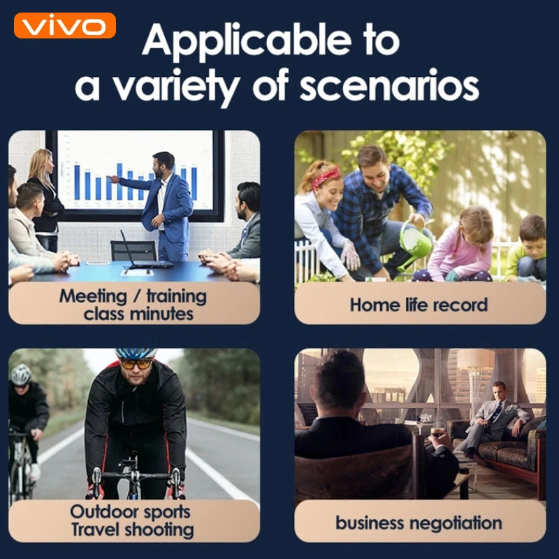 Vivo Smart Glasses Bluetooth Camera Outdoor Multifunctional Sports Player Waterproof Anti-UV For Men Women Sunglasses G300 New