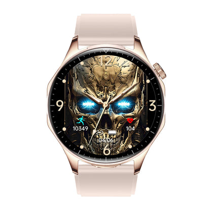 Rainbuvvy T98 TWS Build-in Earbuds Watch 1.43inch AMOLED Screen Wireless Earphones Blutooth Call Calories 2 IN 1 Smart Watch