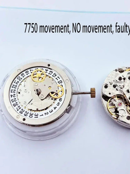 Watch accessories China Dandong 7750 movement, NO sport, faulty movement