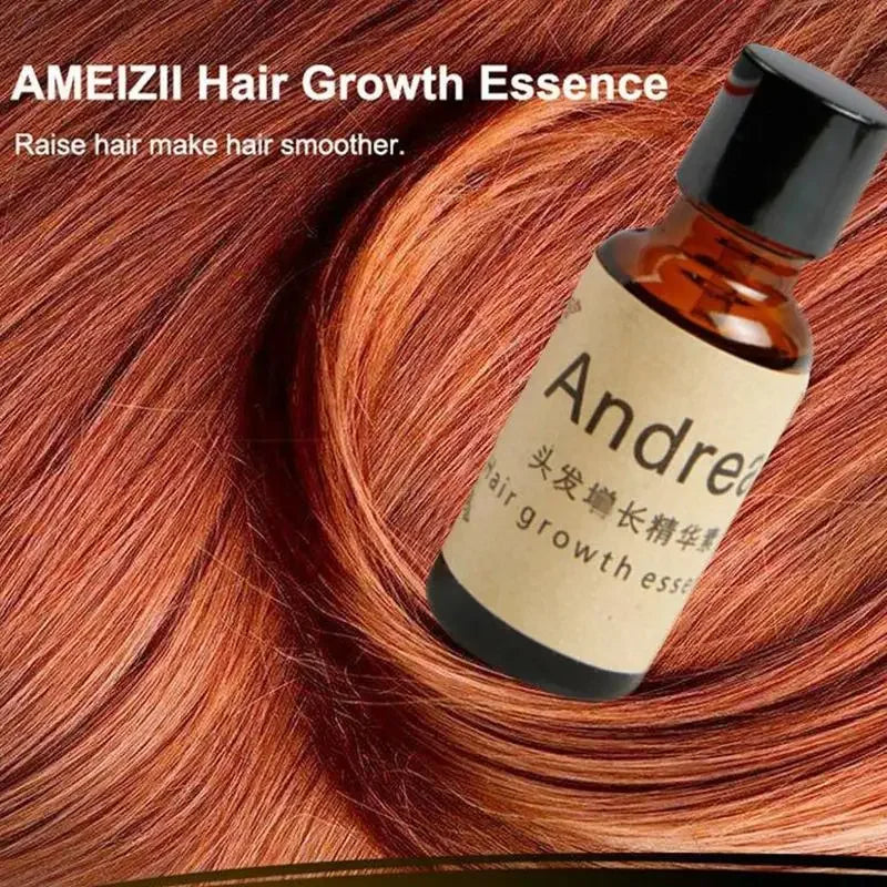 20ml Herbal Keratin Fast Hair Growth Oil Andrea Alopecia Loss Liquid Ginger Sunburst Yuda Pilatory Oil Hair Growth Serum Oil