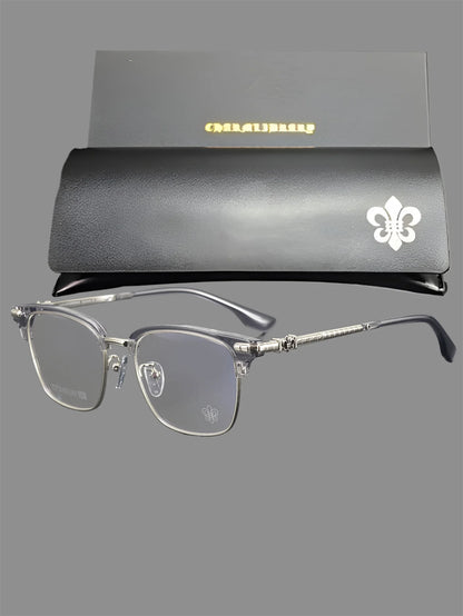 2025 Ultra Light Pure Titanium Fashion Luxury Women Square Business Glasses High Quality Men Optical Prescription Glasses Frame