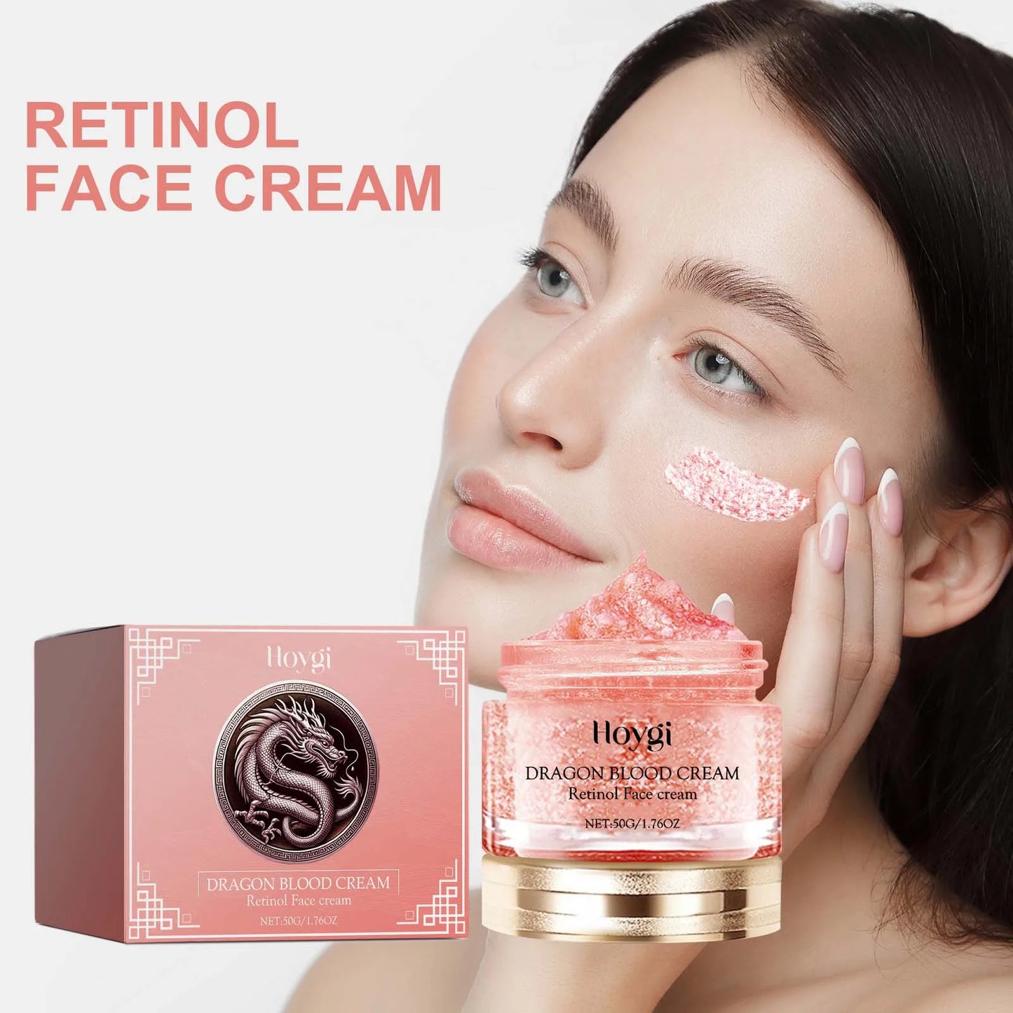 Dragon Blood Cream Smoothing Wrinkle Reducing & Contour Lifting Rejuvenation Moisturizing Nourishing Retinol Firming Face Cream