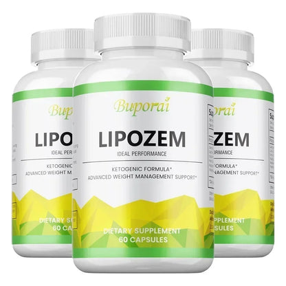 Lipozem Supplement - Weight Loss Capsules, Boosts Metabolism, Increases Energy and Controls Appetite