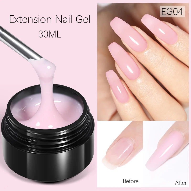 Born Pretty 15ml Aurora 3D Shaping Non Stick Hand Nail Extension Gel Soak Off UV LED For Nail Building Manicure Construction Gel