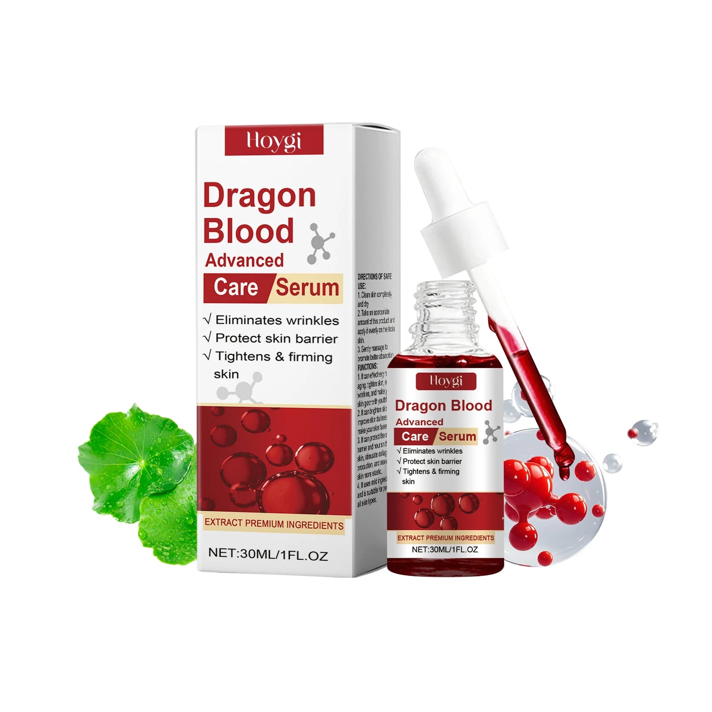 Dragon Blood Serum Repair Skin Barrier Smoothing Rejuvenation Nicotinamide Essence Firming Face Cream Relieve Dryness Skin Care