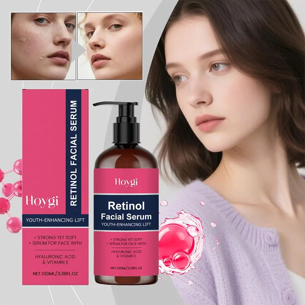 100ml Retinol Facial Serum For Face Anti-Aging Serum Hydrating Nourishing Moisturizing Face Skin Care For Women Facial Essence