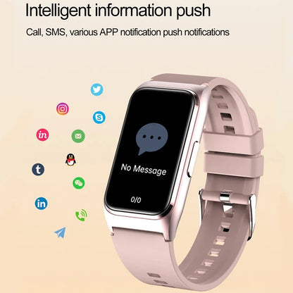 New ECG+PPG Smart Watch Men Blood Pressure Uric Acid Blood Fat Call Reminder Health Smartwatch Women Waterproof For Android IOS