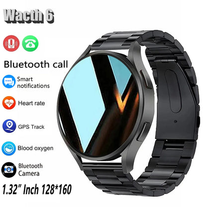 LAXASFIT 2025 New Smart Watch 6 Bluetooth Call Sports Health Monitoring Men Women Smart Watch Gift For Android IOS
