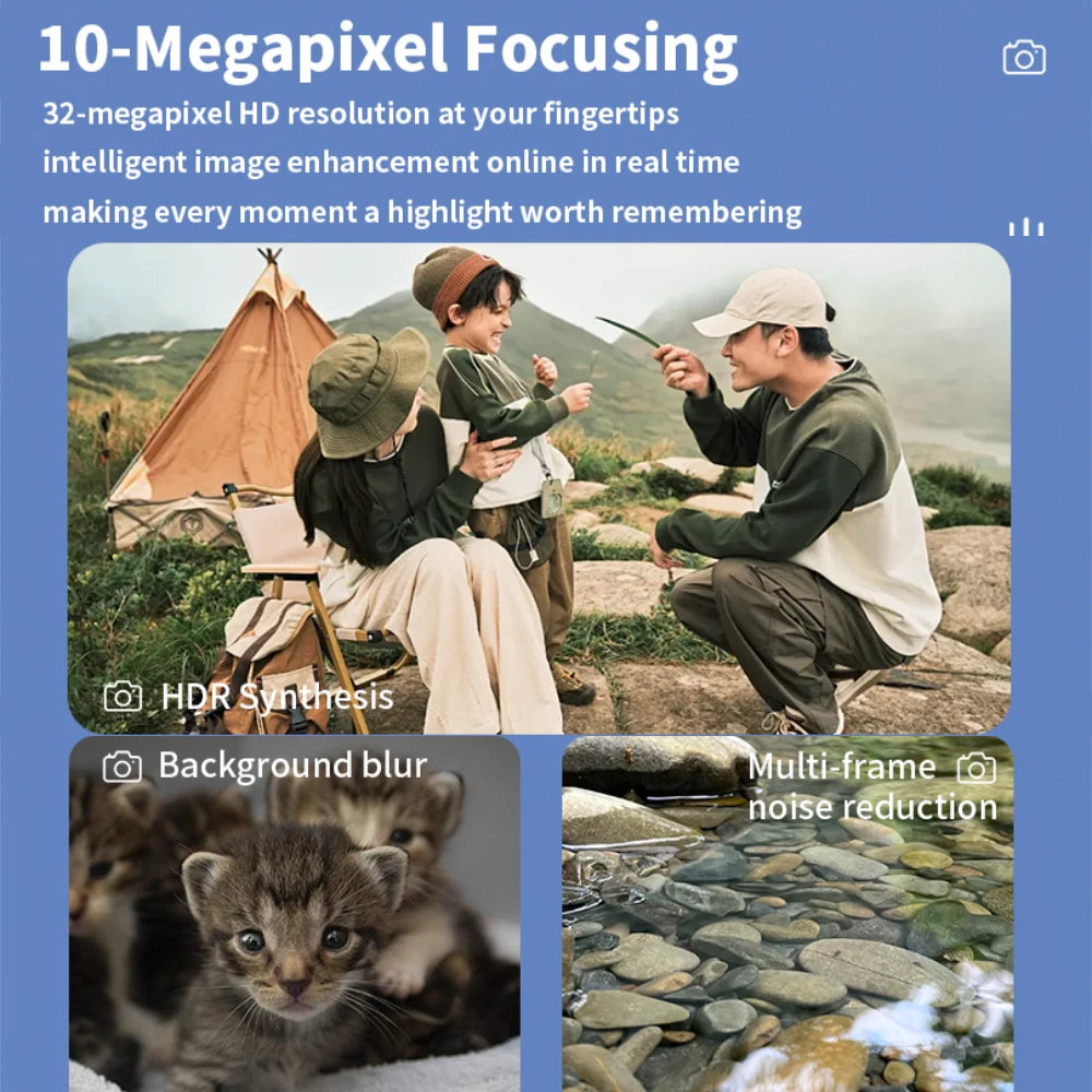 AI Smart Camera Glasses Anti-blue Light Bluetooth Call Voice Assisatant Sunglasses Outdoor Sports Headphone Eyeglasses Men Women