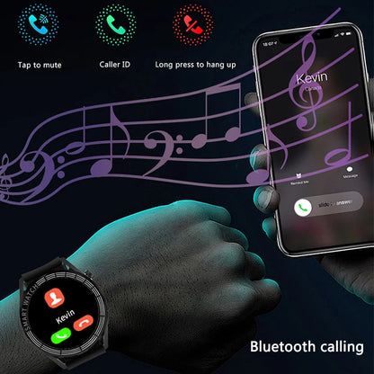 Smart Watch GT X Men Women 1.32 Full Touch Screen Sports Fitness Watch Bluetooth Call Android Phone Digital Multidial Smartwatch