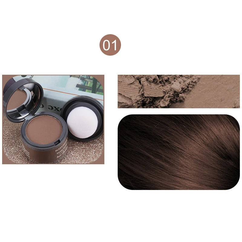 Waterproof Hair Root Cover Up Volumizing Hair Fluffy Powder Natural Hair Line Shadow Powder Instant Modified Hair Concealer