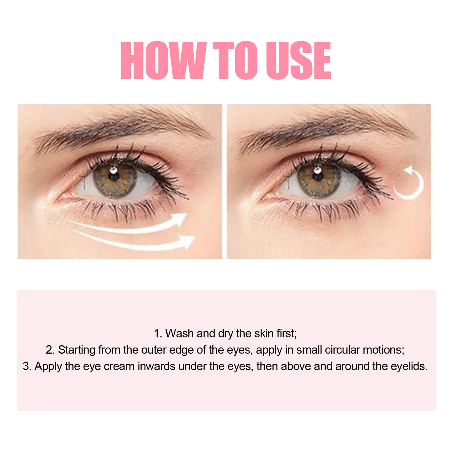 Retinol Eye Cream Stick Collagen Fade Fine Lines Wrinkle Lightening Dark Circles Firming Eye Bags Puffiness Moisturizing Eye Cre