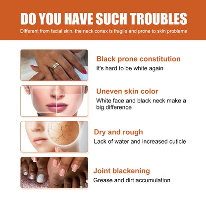 Dark Knuckles Fast Brighten Serum Elbows Hand Knuckle Brightening Serum Knee Black Skin Quickly Lighten Stains Remover Essence