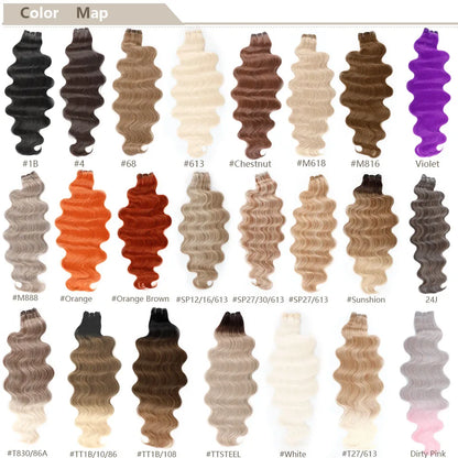 Magica Brown M816 Body Wave Hair Bundles 30inches 200g Omber 613 Blond P27/613 Weave High Temperature Synthetic Hair Extensions