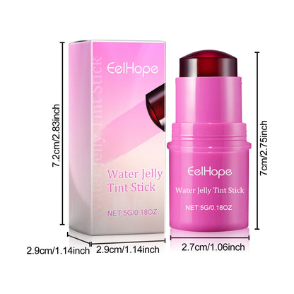 Milk Jelly Powder Blusher Moisturized Blusher Stick Long Lasting Brighten Matte Facial Contour Rouge Makeup Lip Tint