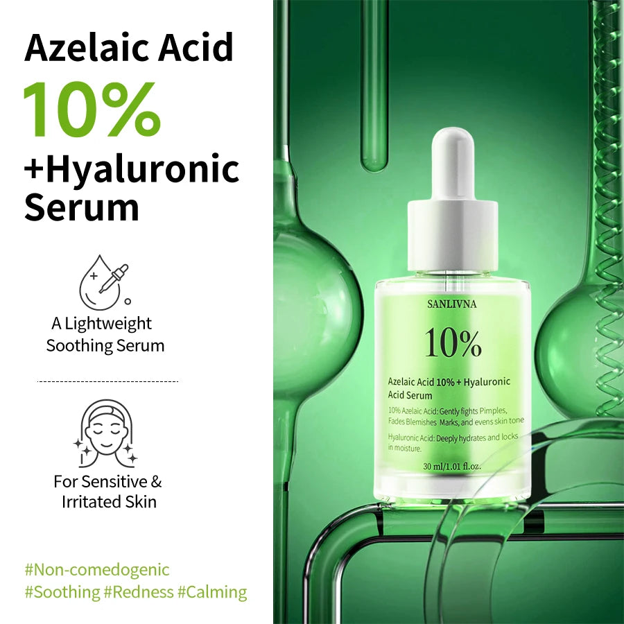 Korean Skincare Peach Niacinamide+Azelaic Acid Serum - Brightening & Soothing, For Glowing Skin