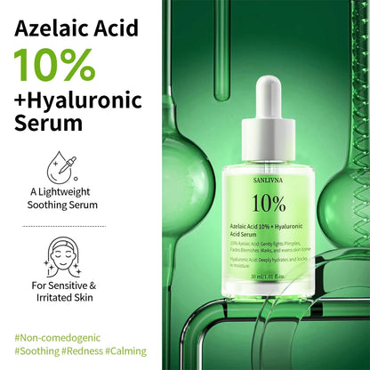 Korean Skincare Peach Niacinamide+Azelaic Acid Serum - Brightening & Soothing, For Glowing Skin