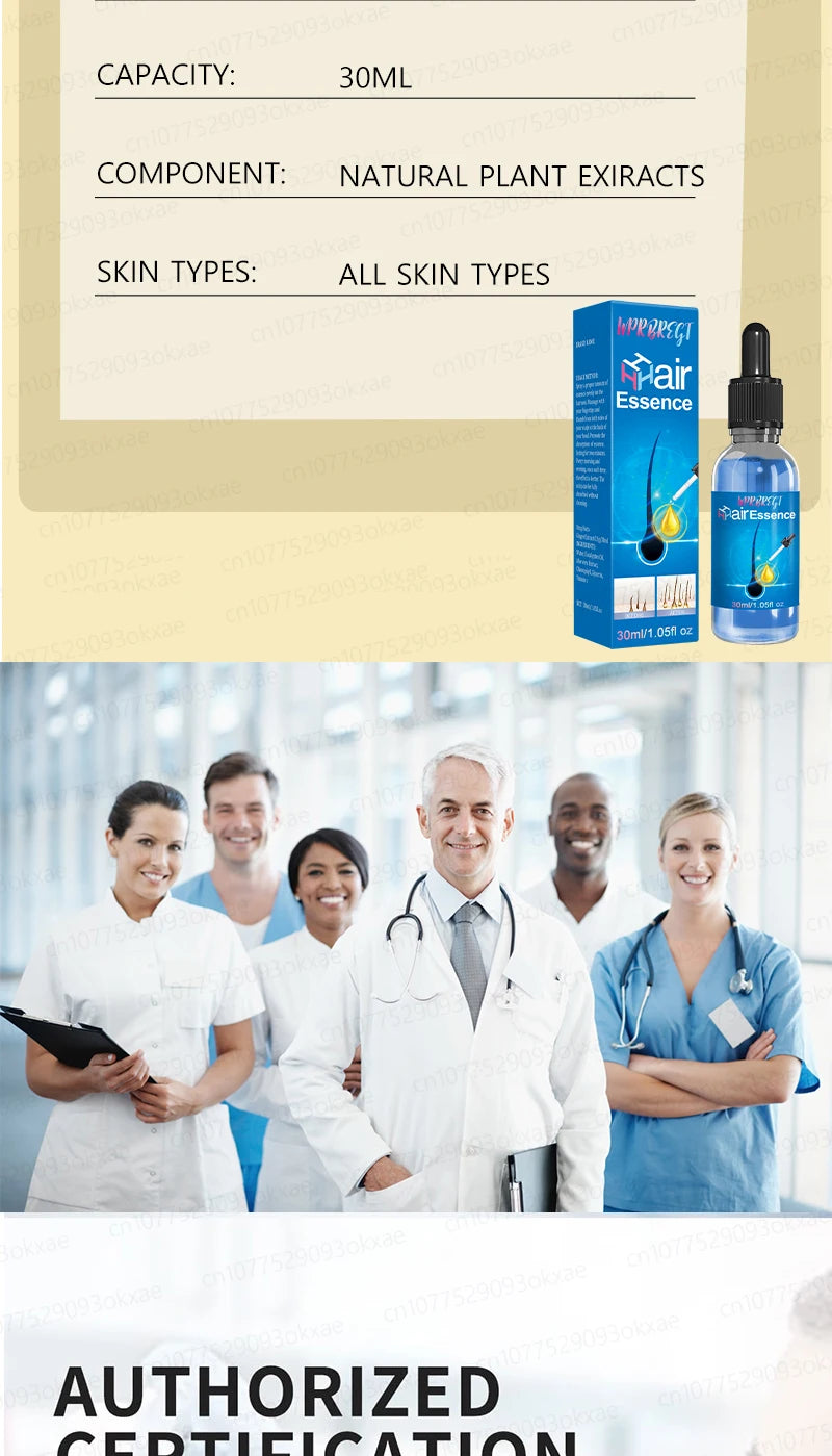 The latest hair growth technology in 2025. It works on the growth of hair, beard and chest hair, and eliminates baldness and hai