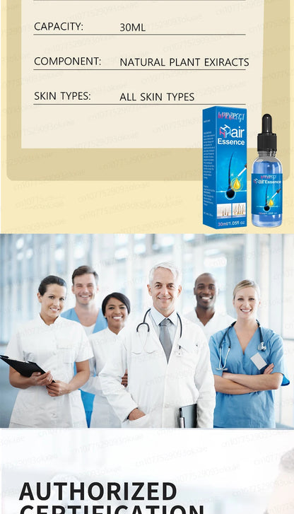 The latest hair growth technology in 2025. It works on the growth of hair, beard and chest hair, and eliminates baldness and hai