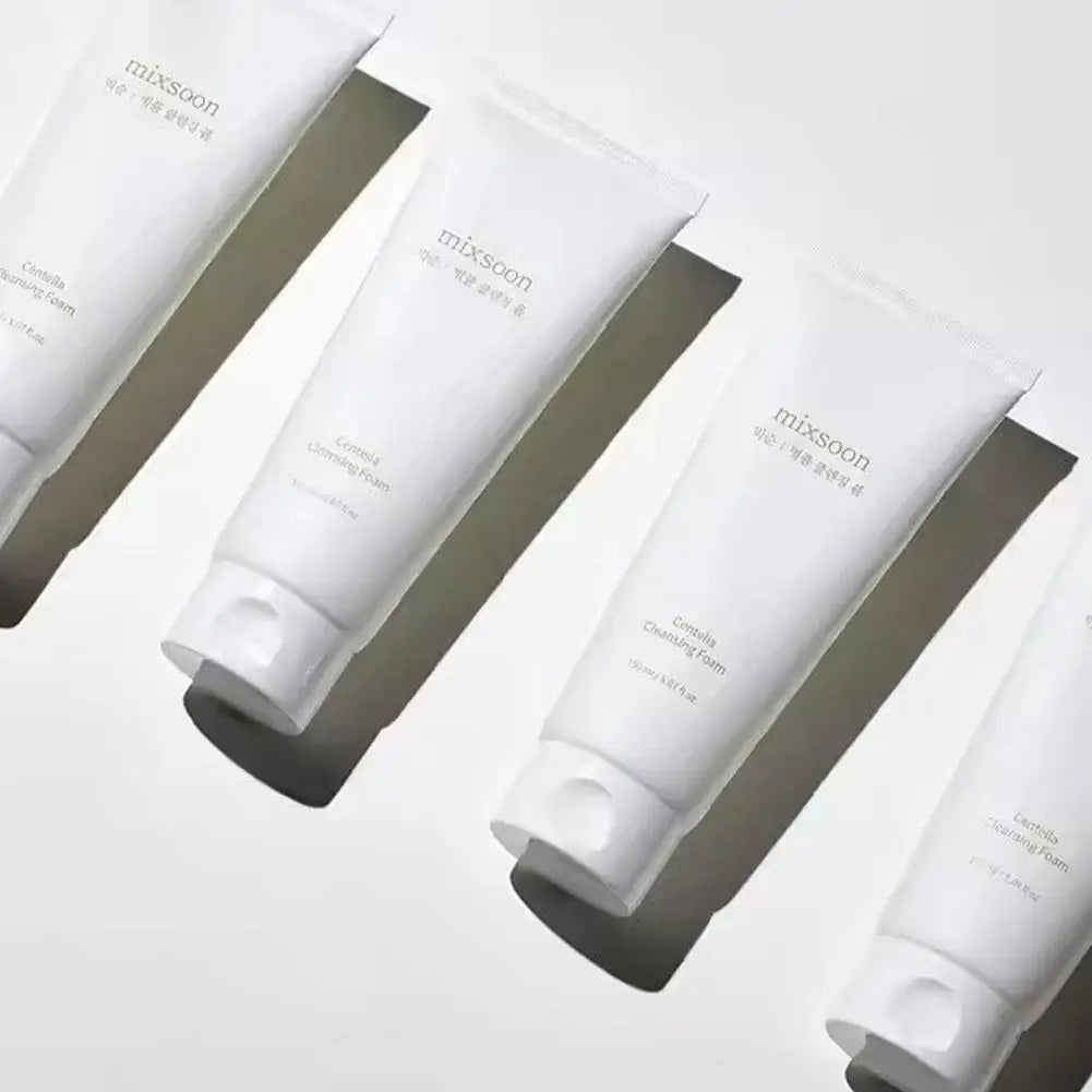 Mixsoon Centella Cleansing Foam Korean Facial Cleanser Delicate Foam Deep Cleansing Oil Control Soothing And Moisturizating
