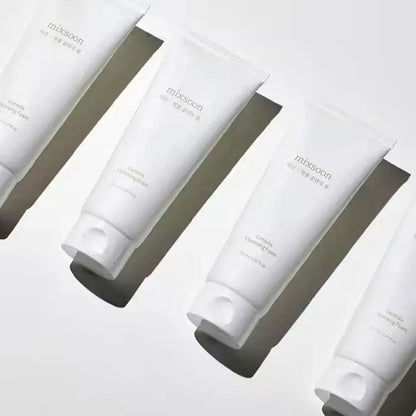 Mixsoon Centella Cleansing Foam Korean Facial Cleanser Delicate Foam Deep Cleansing Oil Control Soothing And Moisturizating