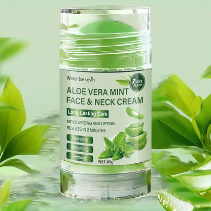 45g Aloe Vera Facial Firming Cream, Natural Aloe Vera Essence, Gentle and Skin Friendly, Effectively Diminishes Fine Lines, Firms Skin, Moisturizes Skin,