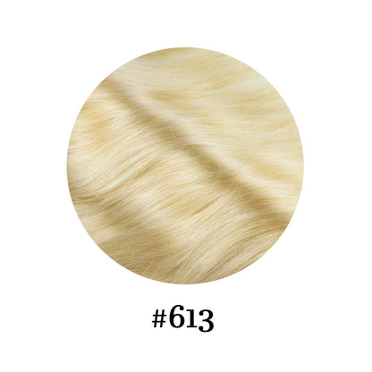 One Piece Clip in Hair Extensions Human Hair Dark Black Clip in Human Hair 24inch 3/4 Full Head Straight Remy Hair 5 Clips