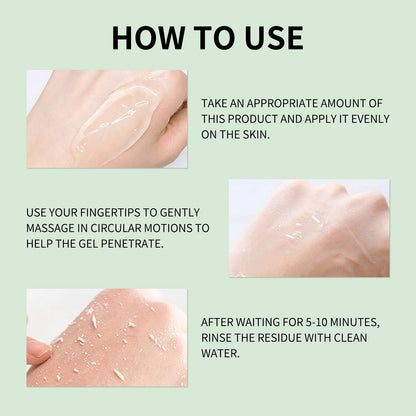 Purifying Exfoliating Gel 300g - Gentle Face Scrub for Dead Skin Removal, Brightening & Hydrating, Improves Skin Texture