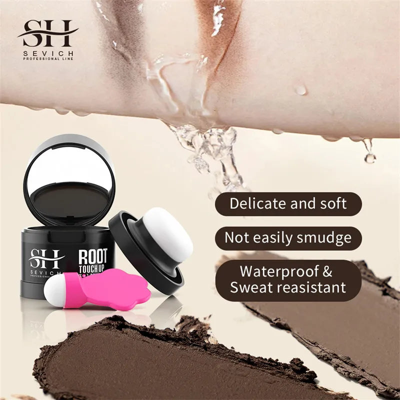 Sevich Hairline Powder 4G Hair Natural Instant Cover Up Makeup Hair Concealer Coverage WaterProof Anti Hair loss Powder