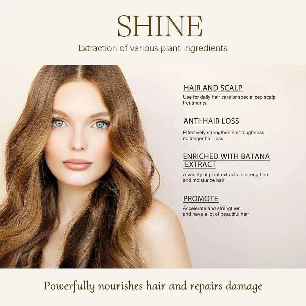 1/2/3 PCS Organic Hair Mask Batana Oil Hair Growth Oil Natural Treatment Nourish Reduce Hair Loss Anti-Breakage Hair Products