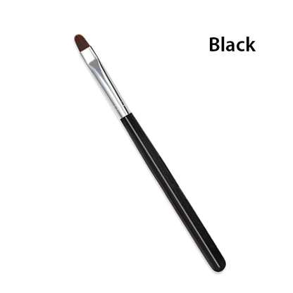 1Pcs Nail Tool Poly Nail Gel Brush PickerDesign Nail Brush and Spatula Stainless Steel Gel for Nails Extension Gel Brush