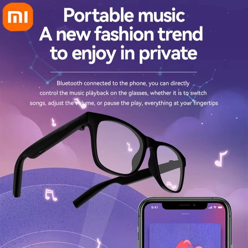 Xiaomi D11AI Smart Glasses Recording Video Photo Camera Sunglasses Men Women Translator Wireless Bluetooth Touch Anti Blue Light
