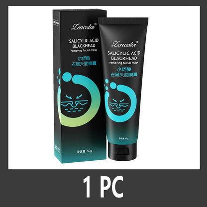 Bamboo Charcoal Fiber Mask Blackhead Removal  Deep Cleansing Cleansing Exfoliating Mask Treatment Black Mask