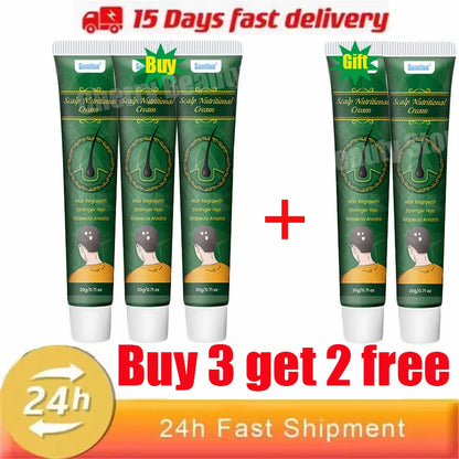 Fast Ginger Hair Growth Cream Anti Hair Loss Baldness Repair Damaged Scalp Treatment Nourish Hair Root Care Products Women Men