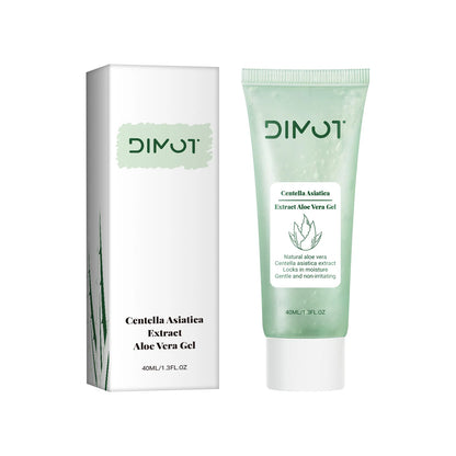 Aloe Vera Gel Natural Moisturing Hydration and Repair Face Cream Shrink Pores Soothing Redness Face Skin Care 40ML