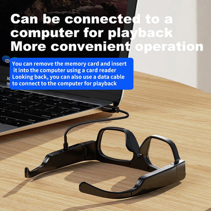 4K High-definition Camera Glasses New Generation of Head Mounted Fashionable Smart Bluetooth Glasses for Listening To Music