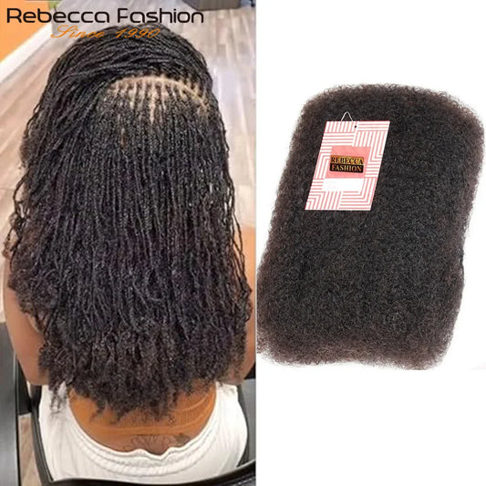 Brazilian Afro kinky Bulk Human Hair For Braiding Remy Hair Bundle QVR Remy Bulk Hair No Attachment Peruvian Afro Kinky Bulk