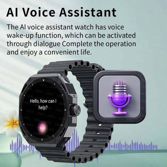 New Smartwatch Plus Women AMOLED HD Screen Global Version Always On Display Bluetooth Call Smart Men Watch For Android Ios 2025