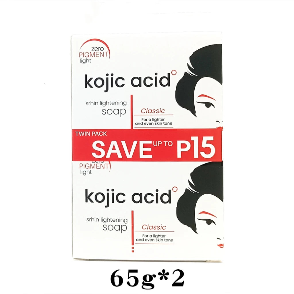 Handmade Kojic Acid Soap Natural Mild Non-irritating Brightening Skin Exfoliator Body Face Cleansing Blackheads Removal Soap