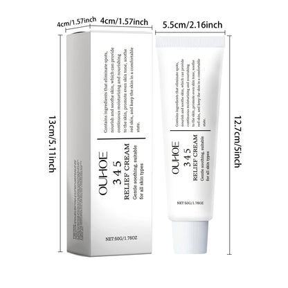 345 Relief Cream Hydrating Nourish The Skin Soothing Care Face Lifting Tightening Brighten Skin Tone Beauty Moisturizing Cream