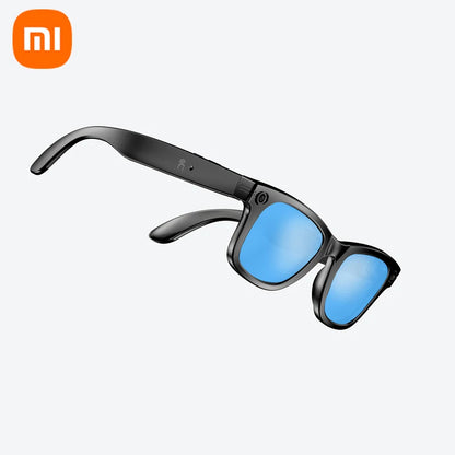 Xiaomi AI Smart Glasses Recording Videos Photo Recognition Answer Translation Large Battery Ip65 Waterproof Bluetooth Glasses